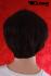 Elegant short hair wig in black