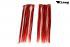 Extensions in flammendem Rot aus Kanekalon
