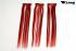 Extensions in flammendem Rot aus Kanekalon