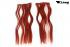 Extensions in Rot aus Kanekalon