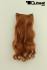 Extensions mit Locken, bronze