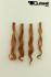 Extensions mit Locken, bronze
