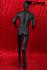 Faceless black male window mannequin