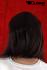 Fashionable, medium long wig in brown