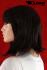 Fashionable, medium long wig in brown