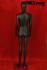 Female mannequin black faceless