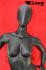 Female Mannequin, faceless, dull black