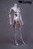 Female Mannequin headless chrome