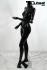 Female Mannequin, headless, flexible elbows