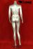 Female Mannequin headless silver