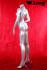 Female Mannequin headless silver