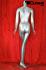 Female Mannequin headless silver