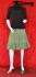 Female Mannequin, headless, white shining