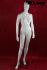 Female mannequin, white shining