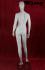 Female mannequin, white shining