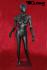 Female Mannequin with movable arms, black