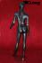 Female Mannequin with movable arms, black