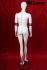 Female window dummy, movable arms, white shining