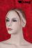 Female window mannequin with hair-do