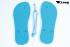 Flip Flops Sublimation blau, bedruckbar Sandalen Badelatschen