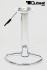 Fusttze chrome fr Barhocker 10cm