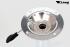Fusttze chrome fr Barhocker 10cm