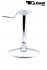 Fusttze chrome fr Barhocker