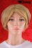 Glamorous blond wig short hair cut