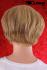 Glamorous blond wig short hair cut