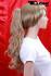 Haarteil - Zopf mit Spange - blond