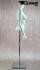 half female mannequin with iron base white mat