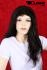 Handgekn�pfte, schwarzbraune Indian Remy Hair-Per�cke f�r Damen