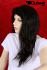 Handgekn�pfte, schwarzbraune Indian Remy Hair-Per�cke f�r Damen