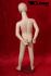 Hautfarbene Kinder Schaufensterpuppe faceless B-Ware