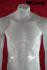 Headless male mannequin, white shining