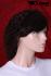 Human hair wig chestnutbrown
