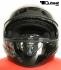 Integral Helmet, Motorcycle Helmet, Sunvisor - Black, Size XXL