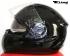 Integral Helmet, Motorcycle Helmet, Sunvisor - Black, Size XXL