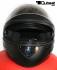 Integral Helmet, Motorcycle Helmet, Sunvisor - Dull Black, Size S