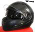 Integral Helmet, Motorcycle Helmet, Sunvisor - Dull Black, Size S
