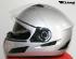 Integralhelm Motorradhelm Sonnenblende - silber Gr. XS + Gratis Visier