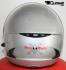 Integralhelm Motorradhelm Sonnenblende - silber Gr. XS + Gratis Visier