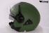 Jet Helmet, Motorcycle Helmet, Sunvisor - Dull Green, Size S