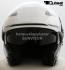 Jet Helmet, Motorcycle Helmet, Sunvisor - Silver, Size M