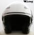 Jet Helmet, Motorcycle Helmet, Sunvisor - Silver, Size M