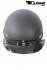 Jethelm Motorradhelm Halbschale schwarz matt Gr. L
