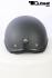 Jethelm Motorradhelm Halbschale schwarz matt Gr. L