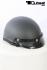 Jethelm Motorradhelm Halbschale schwarz matt Gr. L