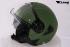 Jethelm Motorradhelm Sonnenblende - Gr. S olivgr�n armeegr�n mattgr�n