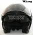 Jethelm Motorradhelm Sonnenblende - schwarz Gr. XS